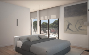 New build villa Falla 12 Render bedroom II